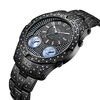 Thumbnail Image 2 of Men's JBW Jet Setter III 1-1/5 CT. T.W. Diamond Black IP Watch (Model: J6348D)