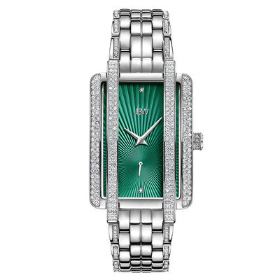Ladies' JBW Mink 1/8 CT. T.W. Diamond and Crystal Watch with