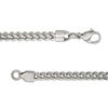 Thumbnail Image 1 of Men's 3.25mm Franco Snake Chain Necklace in Stainless Steel - 24"