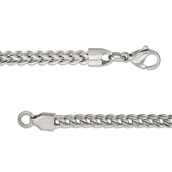 Men's 3.25mm Franco Snake Chain Necklace in Stainless Steel - 24"