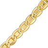 Thumbnail Image 1 of Men's Mariner Link Chain Bracelet in 10K Gold - 8.5"