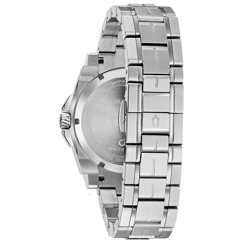 Ladies' Bulova Precisionist 3/4 CT. T.W. Diamond Watch with Silver-Tone Dial (Model: 96R226)