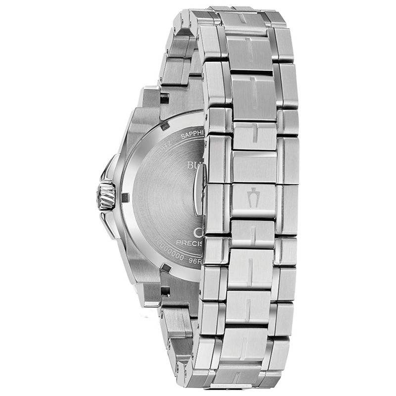 Main Image 2 of Ladies' Bulova Precisionist 3/4 CT. T.W. Diamond Watch with Silver-Tone Dial (Model: 96R226)