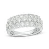 Thumbnail Image 0 of 2 CT. T.W. Diamond Multi-Row Band in 18K White Gold