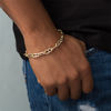 Thumbnail Image 2 of 7.0mm Mariner Chain Bracelet in 10K Two-Tone Gold - 8.5"