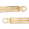 Thumbnail Image 3 of Men's Screw Link Bracelet in 10K Two-Tone Gold - 8.5"