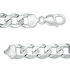 Thumbnail Image 3 of Men's 11.8mm Curb Chain Necklace in Sterling Silver - 24"