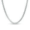 Thumbnail Image 1 of Men's 3.8mm Box Chain Necklace in Sterling Silver - 24"