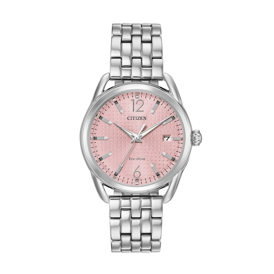 Ladies' Drive from Citizen Eco-DriveÂ® LTR Watch with Pink Dial (Model: Fe6080-71X)