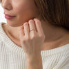 Thumbnail Image 2 of 1/20 CT. T.W. Diamond Chevron Band in 10K Gold