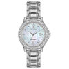 Thumbnail Image 1 of Ladies' Citizen Eco-Drive® Crystal Accent Watch with Mother-of-Pearl Dial (Model: FE1170-51N)