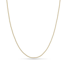 0.8mm Cable Chain Necklace in 14K Gold 