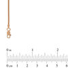 Thumbnail Image 1 of Ladies' 1.4mm Snake Chain Necklace in 14K Rose Gold - 18"