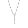 Thumbnail Image 2 of Made in Italy Ladies' 2.0mm Adjustable Popcorn Chain Necklace in Sterling Silver - 22"