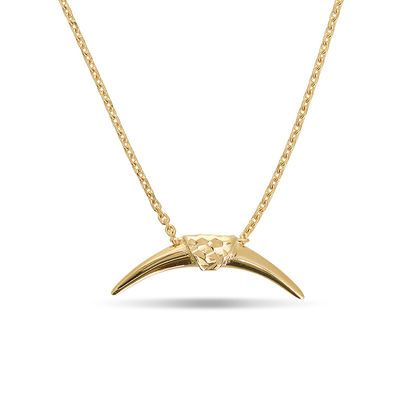 Double Horn Necklace in 14K Gold | Zales