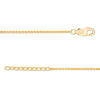 Thumbnail Image 1 of Four-Leaf Clover Anklet in 10K Gold - 10"