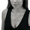 Thumbnail Image 2 of The Kindred Heart from Vera Wang Love Collection Tilted Pendant in Sterling Silver - 19"