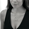 Thumbnail Image 2 of The Kindred Heart from Vera Wang Love Collection 1/2 CT. T.W. Diamond Tilted Pendant in 10K White Gold - 19"