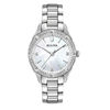 Thumbnail Image 0 of Ladies' Bulova Sutton Diamond Accent Watch with Mother-of-Pearl Dial (Model: 96R228)