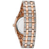 Thumbnail Image 2 of Men's Bulova Phantom Crystal Accent Rose-Tone Watch with Square Silver-Tone Dial (Model: 98B324)