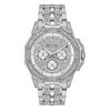 Thumbnail Image 0 of Men's Bulova Octava Crystal Accent Watch with Silver-Tone Dial (Model: 96C134)