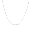 Thumbnail Image 1 of Diamond-Cut Snake Chain Necklace in 10K White Gold - 18"