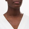 Thumbnail Image 2 of Diamond-Cut Snake Chain Necklace in 10K White Gold - 18"