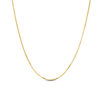 Thumbnail Image 1 of Made in Italy Ladies' 0.8mm Adjustable Snake Chain Necklace in 14K Gold - 22"