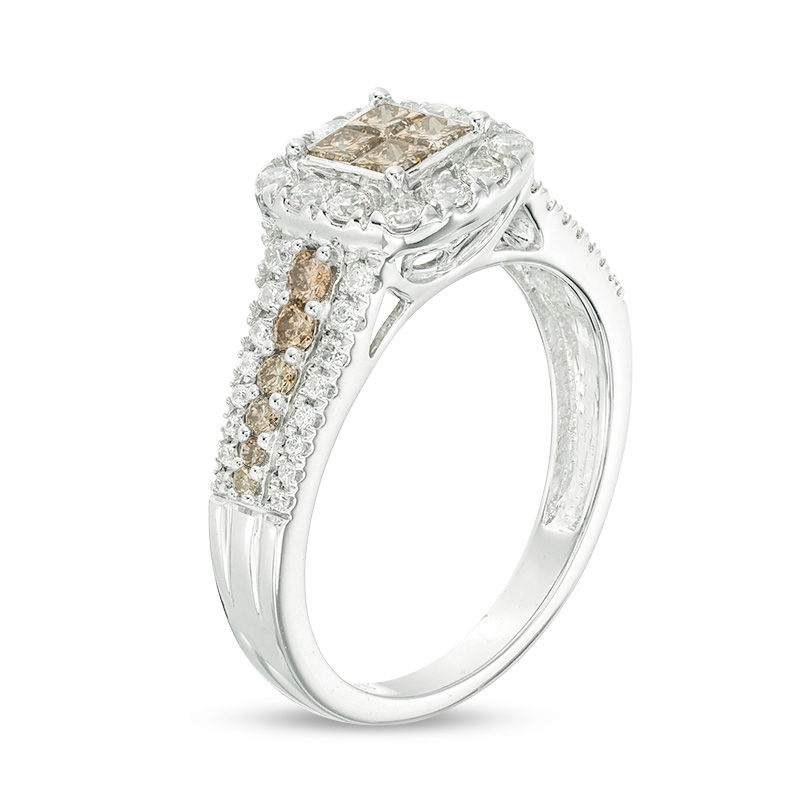 Zales champagne hotsell diamond ring