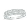 Thumbnail Image 1 of 1/4 CT. T.W. Diamond Multi-Row Band in 10K White Gold