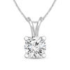 Thumbnail Image 0 of 1/3 CT. Certified Diamond Solitaire Pendant in 14K White Gold (I/VS2)