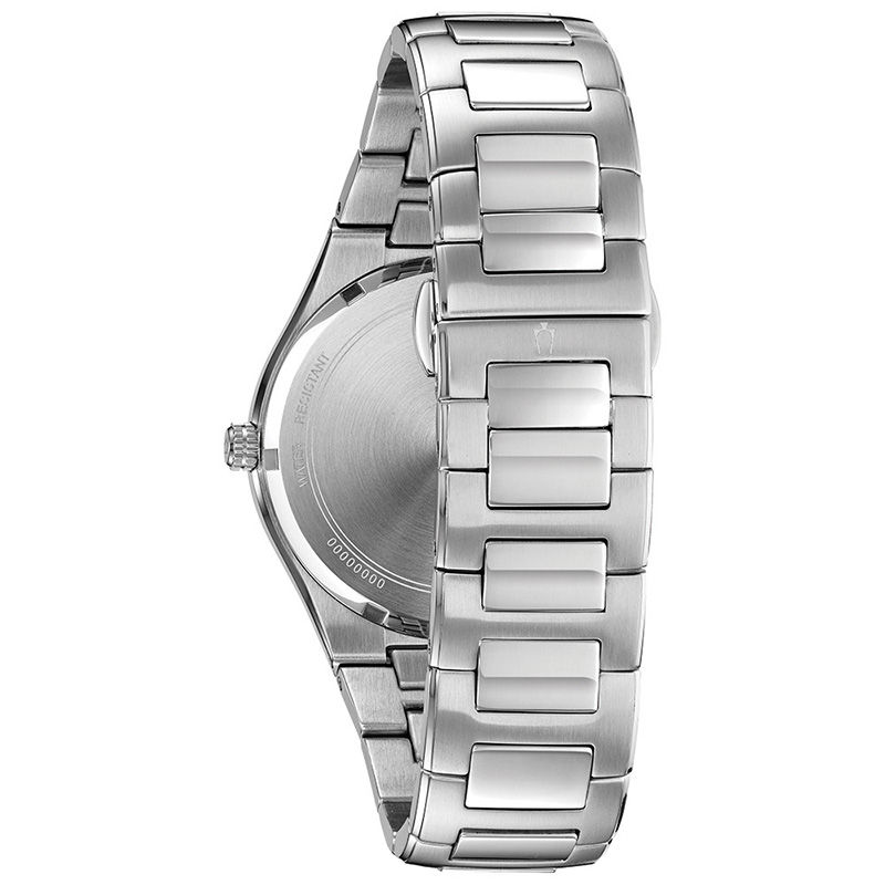Men's Bulova Chronograph Diamond Accent Watch with Black Dial (Model ...