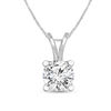 Thumbnail Image 1 of 1/2 CT. Certified Diamond Solitaire Pendant in 14K White Gold (I/SI2)