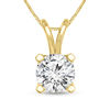 Thumbnail Image 0 of 1/2 CT. Certified Diamond Solitaire Pendant in 14K Gold (I/VS2)