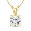 Thumbnail Image 1 of 3/4 CT. Certified Diamond Solitaire Pendant in 14K Gold (I/SI2)