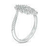 Thumbnail Image 2 of 1/4 CT. T.W. Diamond Scatter Linear Bypass Ring in 10K Rose Gold