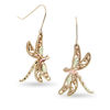 Thumbnail Image 1 of Black Hills Gold Diamond-Cut Dragonfly Drop Earrings