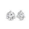 Thumbnail Image 0 of 1/4 CT. T.W. Certified Diamond Solitaire Stud Earrings in 14K White Gold (I/VS2)
