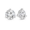 Thumbnail Image 0 of 1-3/8 CT. T.W. Certified Diamond Solitaire Stud Earrings in 14K White Gold (I/SI2)