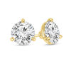 Thumbnail Image 0 of 1/2 CT. T.W. Certified Diamond Solitaire Stud Earrings in 14K Gold (I/VS2)