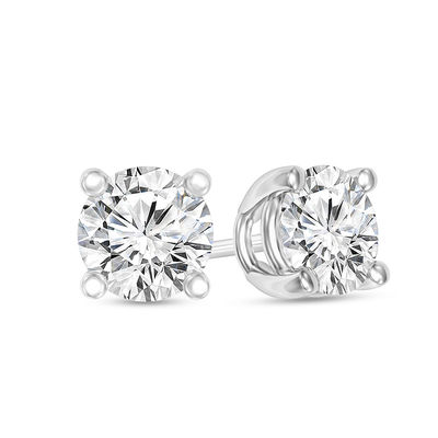 Featured image of post Zales Diamond Stud Earrings Gold These raw diamonds are completely one of a kind