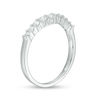 Thumbnail Image 3 of 3/8 CT. T.W. Diamond Contour Anniversary Band in 14K White Gold