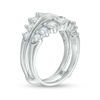 Thumbnail Image 2 of 1-1/2 CT. T.W. Diamond Contour Ring Solitaire Enhancer in 14K White Gold