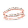 Thumbnail Image 0 of 1/2 CT. T.W. Diamond Contour Ring Solitaire Enhancer in 14K Rose Gold