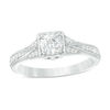 Thumbnail Image 0 of 7/8 CT. T.W. Diamond Vintage-Style Engagement Ring in 14K White Gold