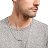 Thumbnail Image 2 of Men's 3.3mm Rope Chain Necklace in 10K White Gold - 22"