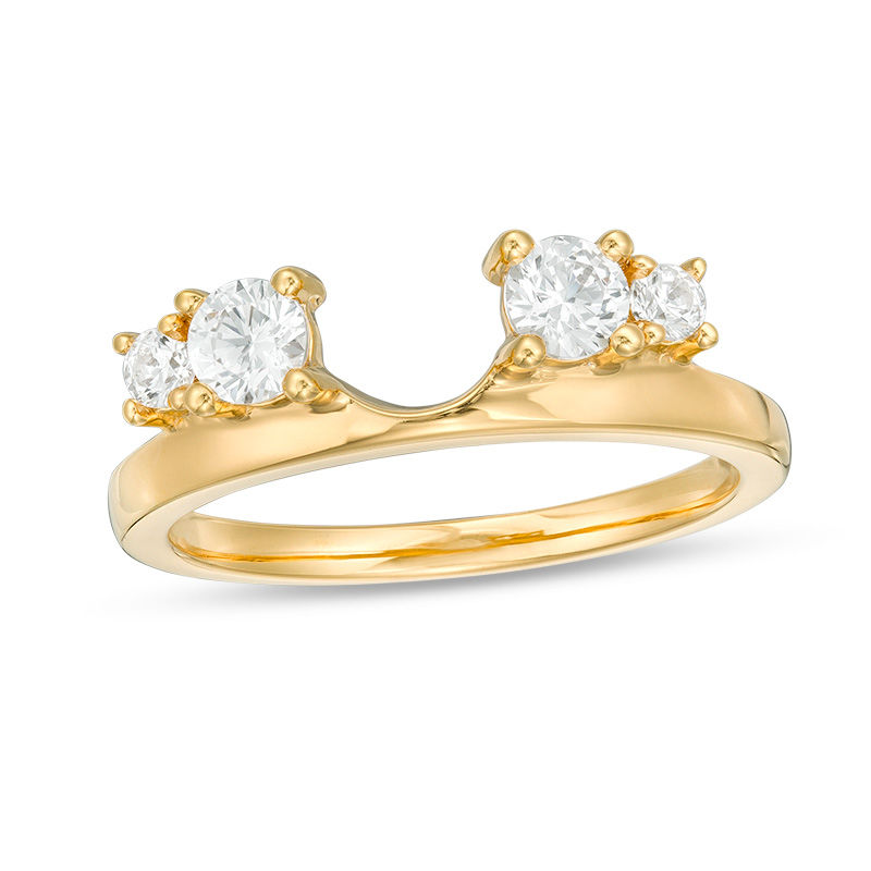 1/2 CT. T.W. Diamond Solitaire Enhancer in 14K Gold