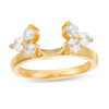 Thumbnail Image 0 of 3/4 CT. T.W. Diamond Tri-Sides Solitaire Enhancer in 14K Gold