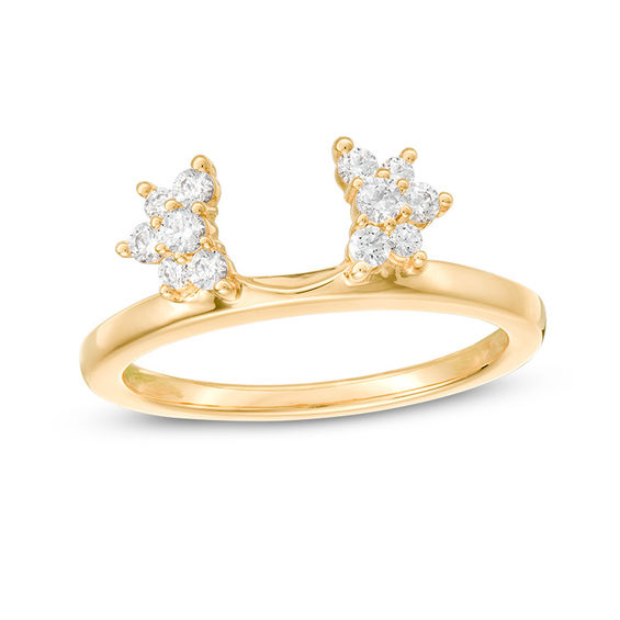 1/4 CT. T.w. Diamond Starburst Enhancer in 14K Gold
