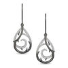 Thumbnail Image 1 of Enchanted Disney Villains Maleficent 1/5 CT. T.W. Diamond Thorn Drop Earrings in Sterling Silver with Black Rhodium
